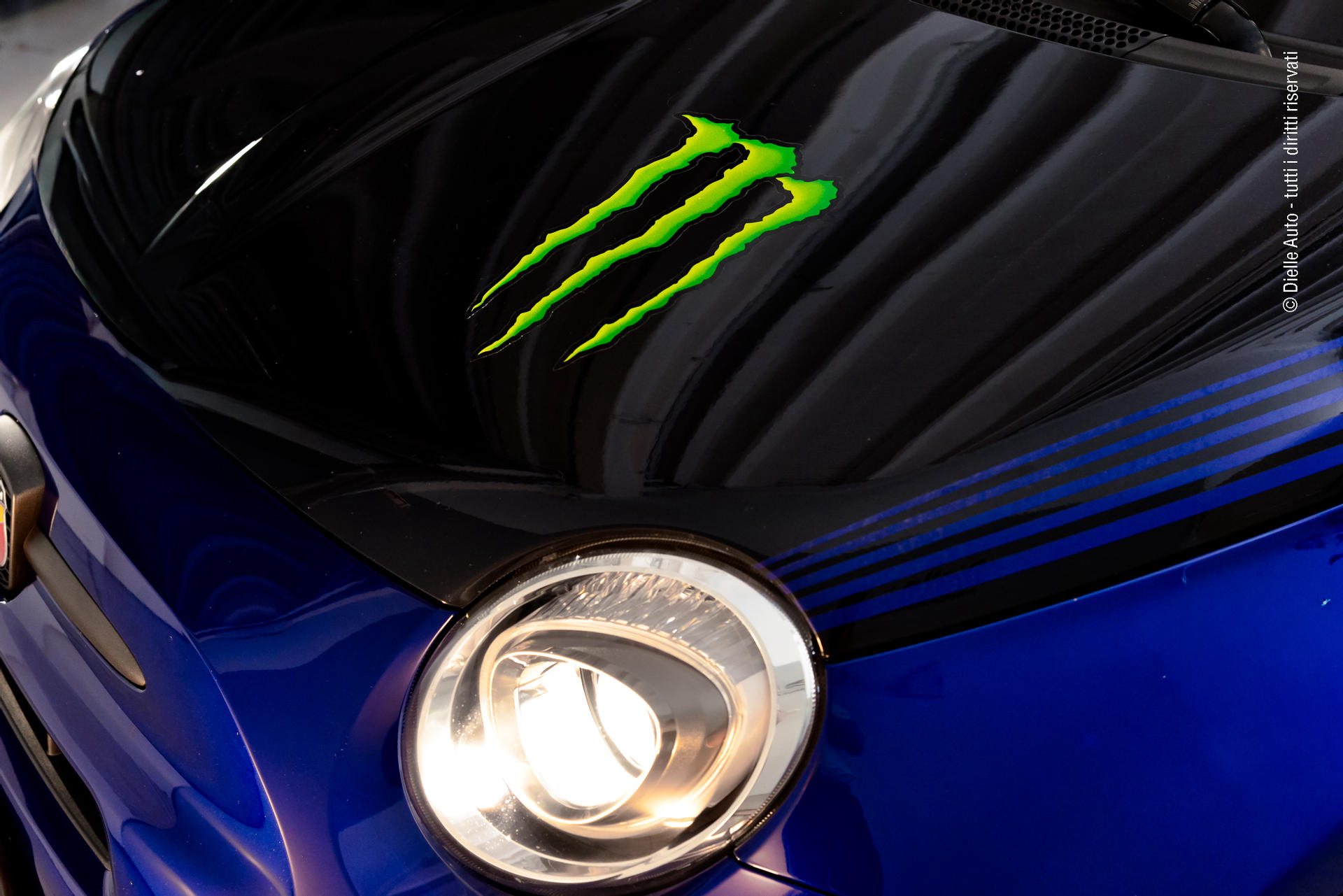 Abarth 595 1.4 t-jet Monster Energy Yamaha 165cv *One of 2000*