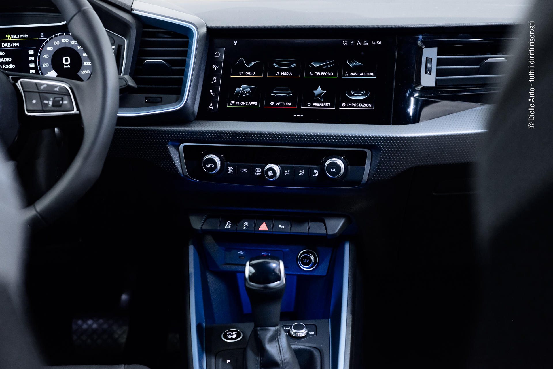 Audi A1 allstreet 30 1.0 tfsi Identity Contrast 116cv s tronic