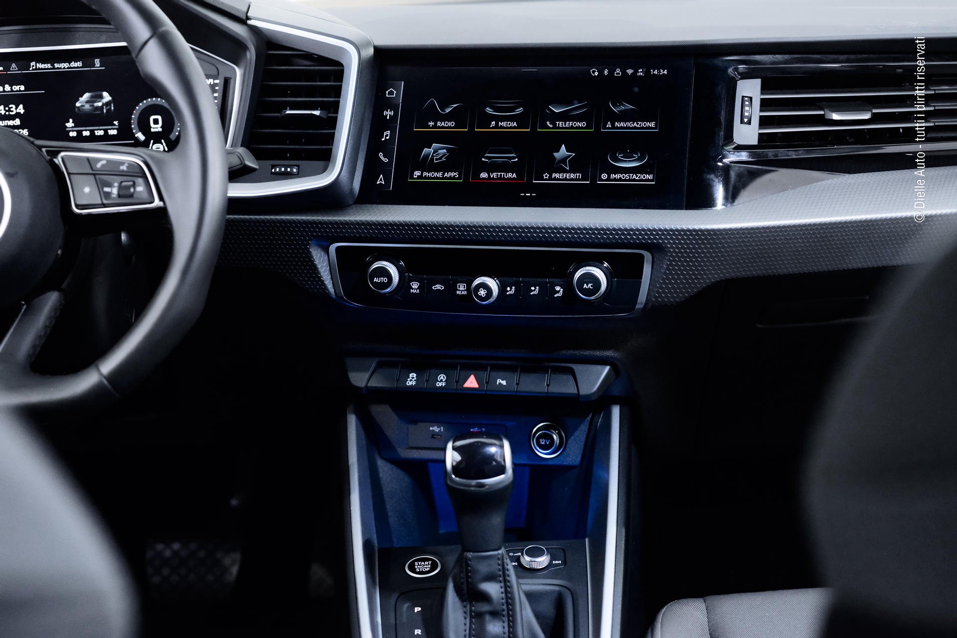 Audi A1 Sportback 30 BLACK 1.0 tfsi 116cv s-tronic