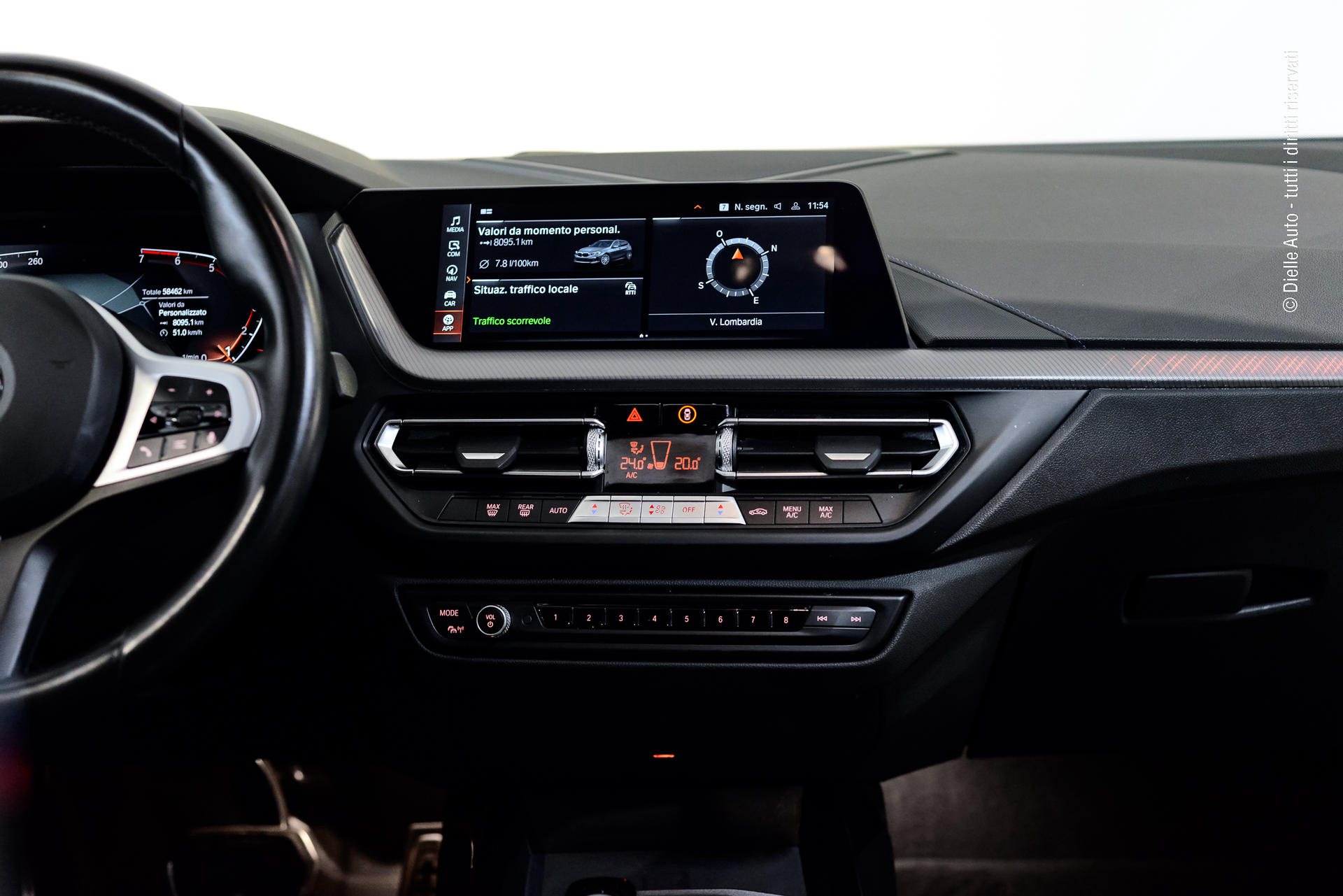 Bmw 118i Msport 136cv auto STEPTRONIC TETTO APRIBILE e CERCHI 19