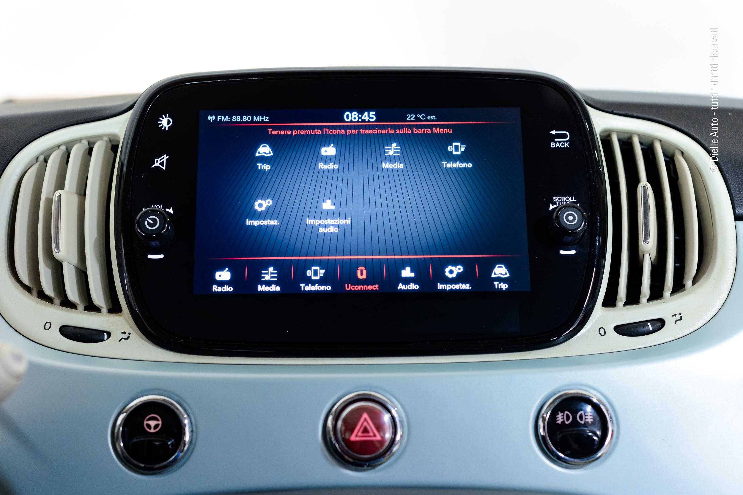 Fiat 500 1.0 hybrid 70cv dolcevita *clima automatico & sensori posteriori*